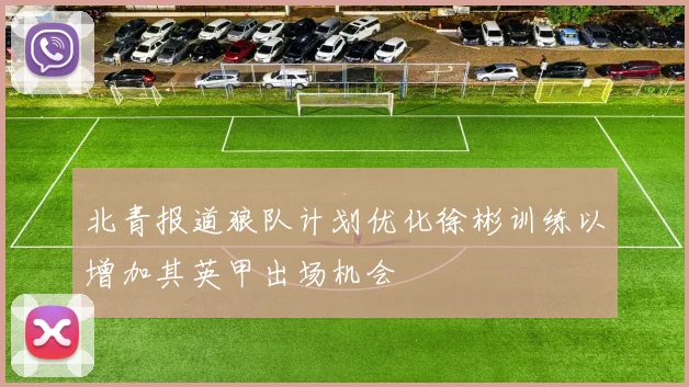 北青报道狼队计划优化徐彬训练以增加其英甲出场机会